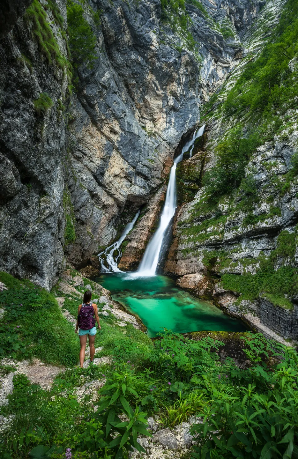 Savica waterfall